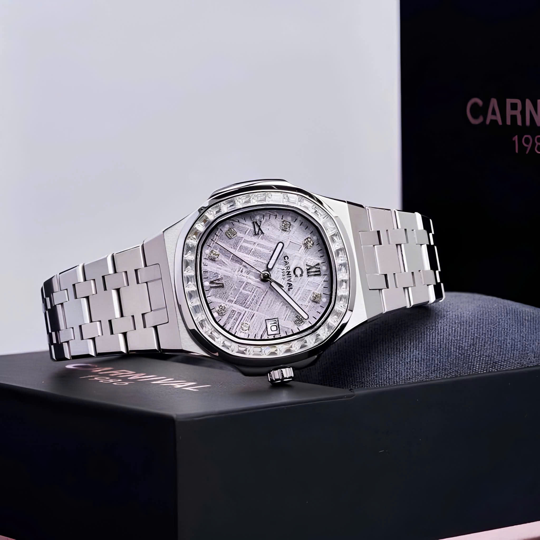 ĐỒNG HỒ NỮ CARNIVAL QUARTZ 8160L2-VT-TT