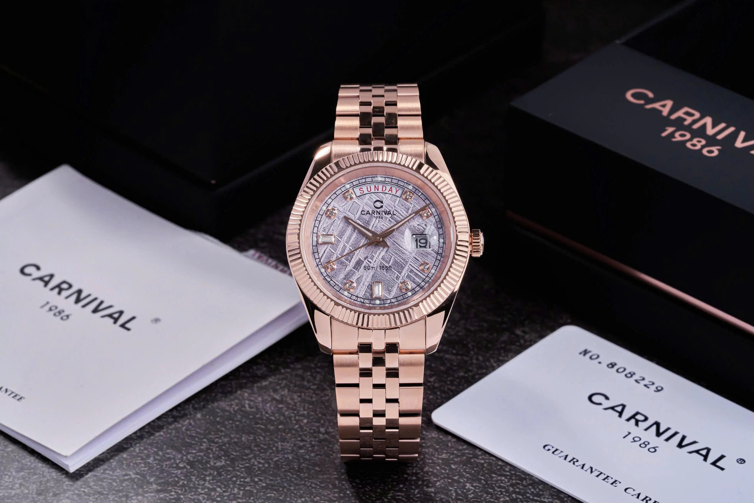 ĐỒNG HỒ NAM CARNIVAL QUARTZ 8190G-VH-TT