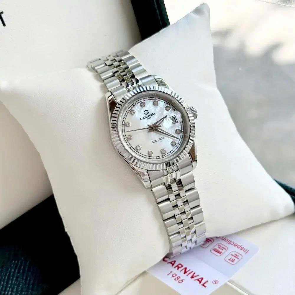 ĐỒNG HỒ NỮ CARNIVAL QUARTZ 8131L-VT-TK