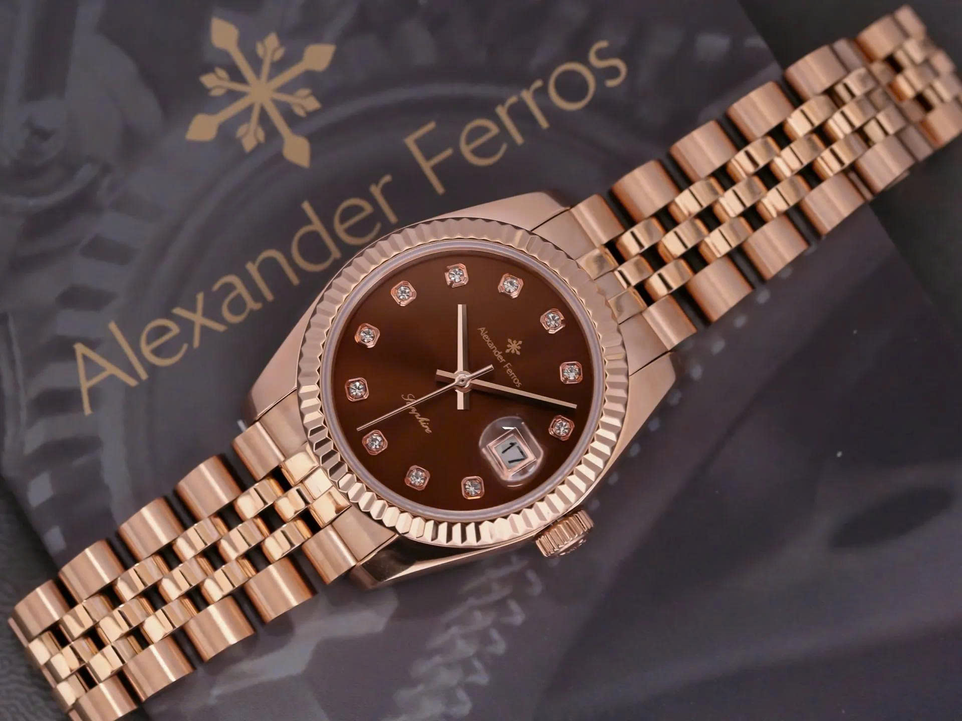 ĐỒNG HỒ NỮ ALEXANDER FERROS 8222R/08
