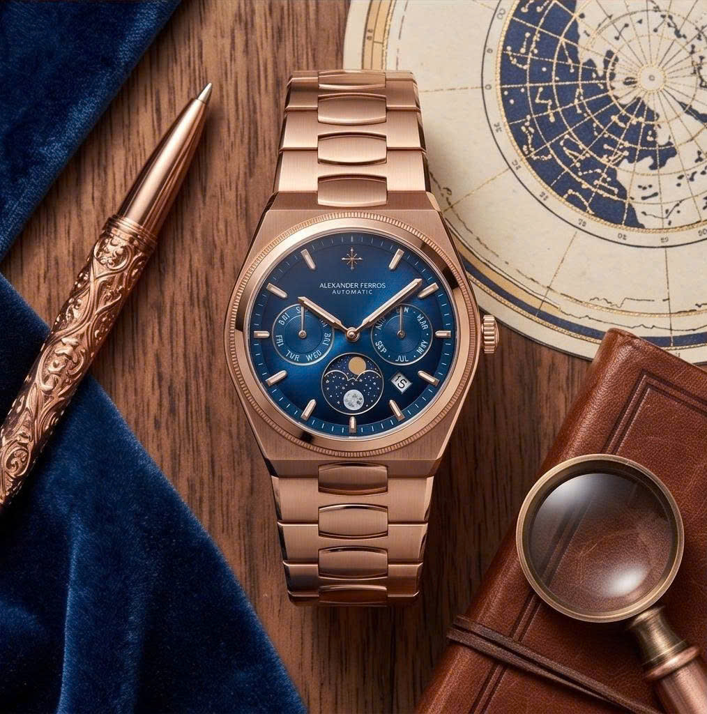 ĐỒNG HỒ NAM ALEXANDER FERROS AUTOMATIC 9362R/051