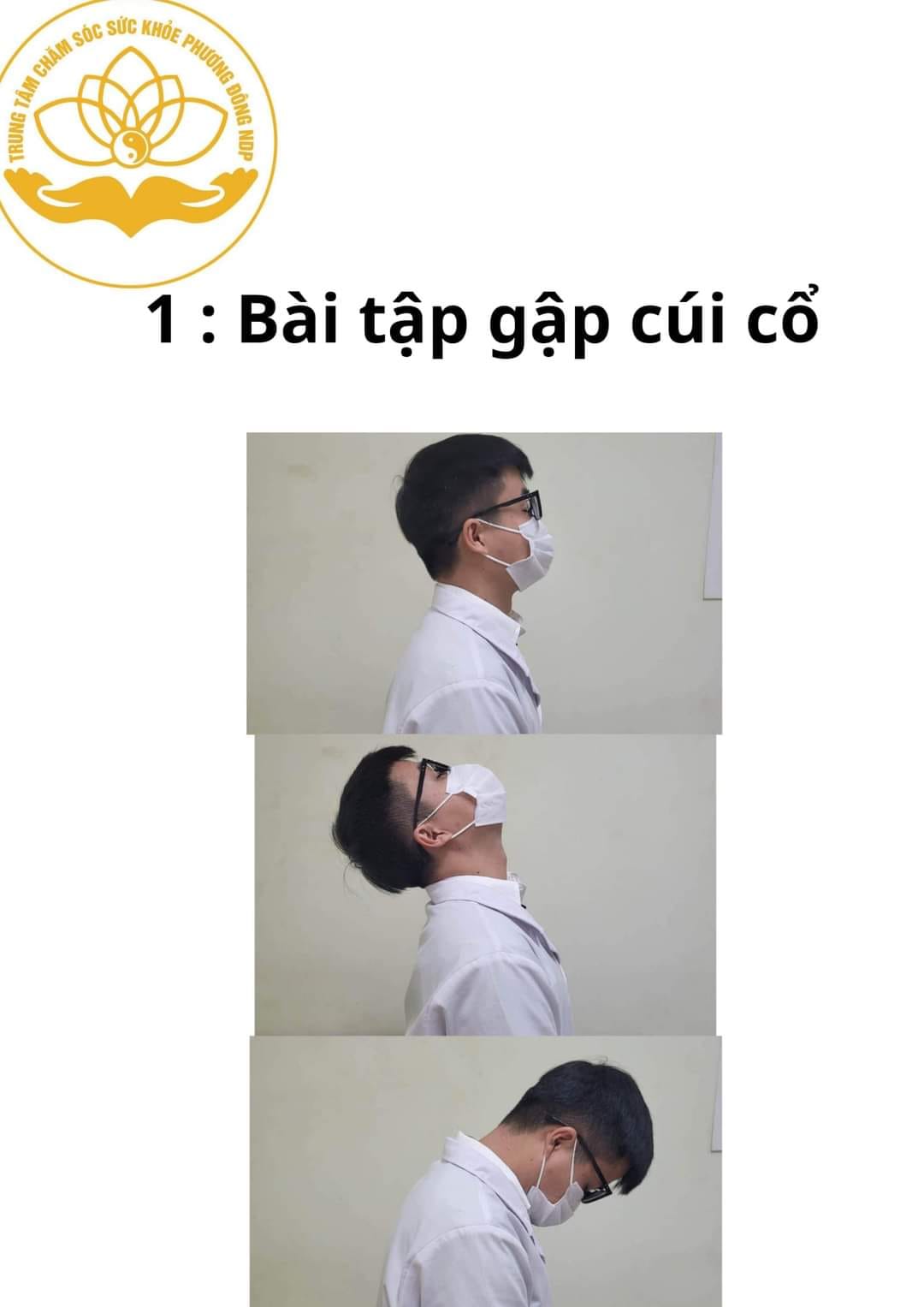 MỘT SỐ BÀI TẬP PHÒNG VÀ HỖ TRỢ ĐIỀU TRỊ BỆNH LÝ CỘT SỐNG CỔ