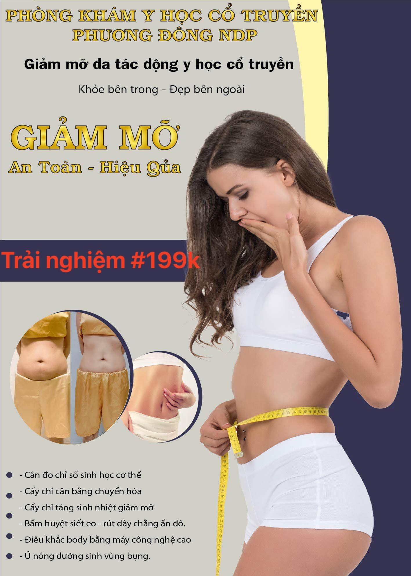 PHƯƠNG PHÁP GIẢM MỠ ĐA TÁC ĐỘNG