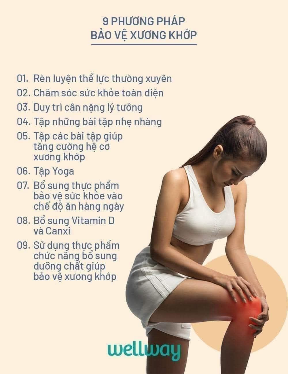CÁC PHƯƠNG PHÁP GIÚP BẢO VỆ XƯƠNG KHỚP