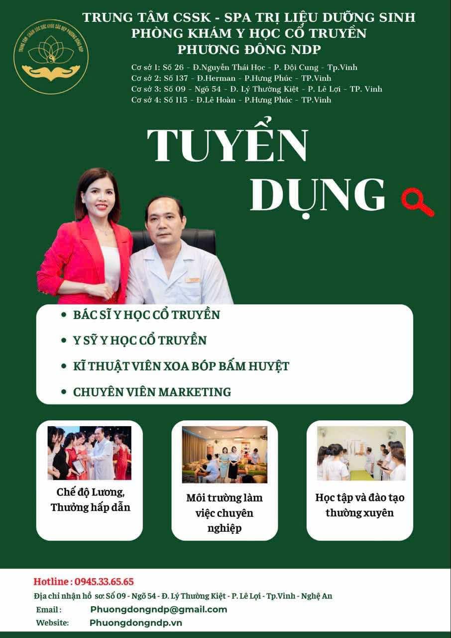 THÔNG BÁO TUYỂN DỤNG 2025