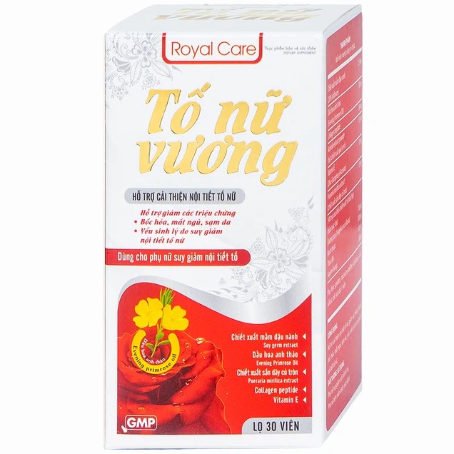 Viên uống Tố Nữ Vương Royal Care hỗ trợ cải thiện nội tiết tố nữ (30 viên)