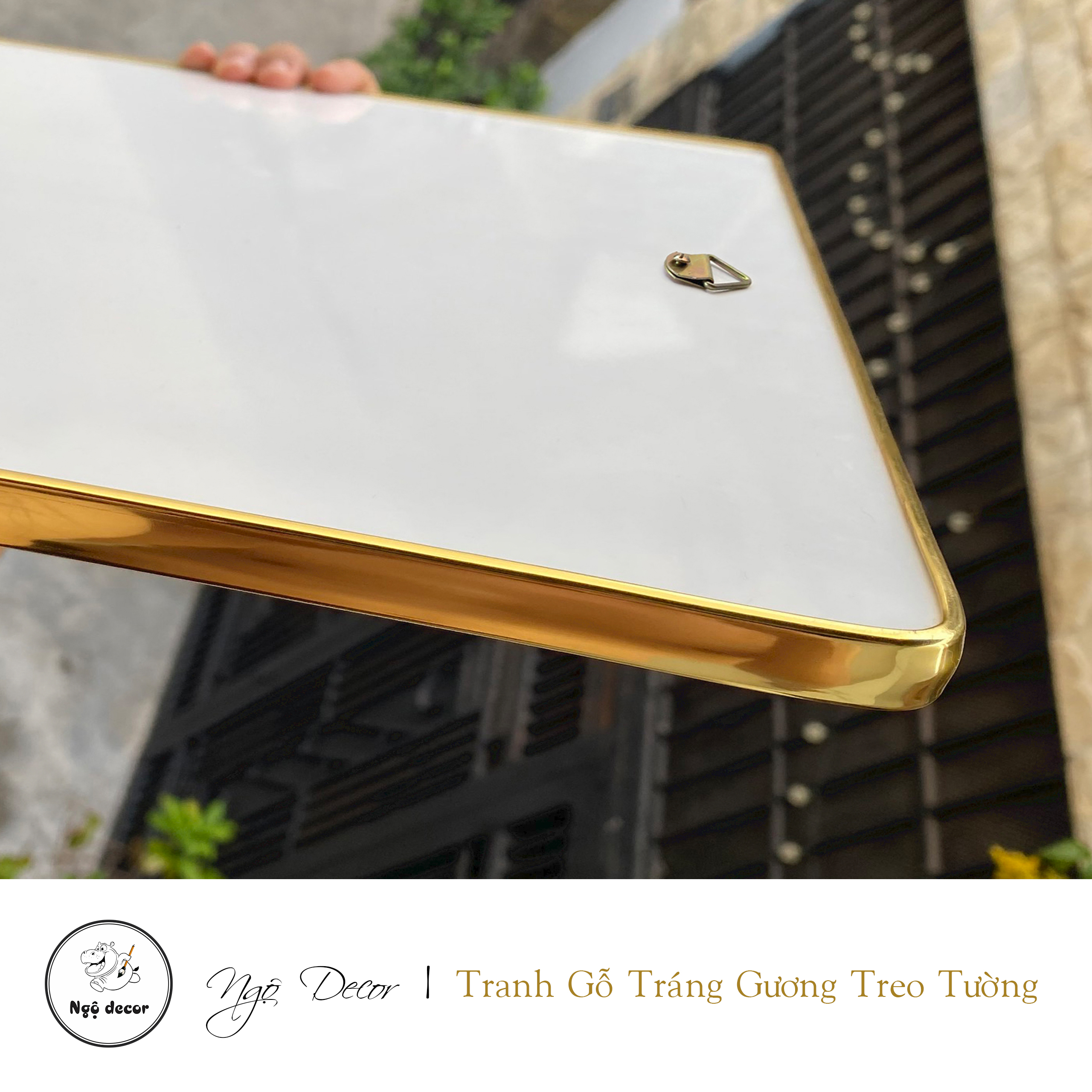 Tranh Tráng Gương MÃ ĐÁO THÀNH CÔNG - MÃI DELL THÀNH CÔNG - KHÁ MÃ chế hài hước CAO CẤP - MẪU SỐ 4