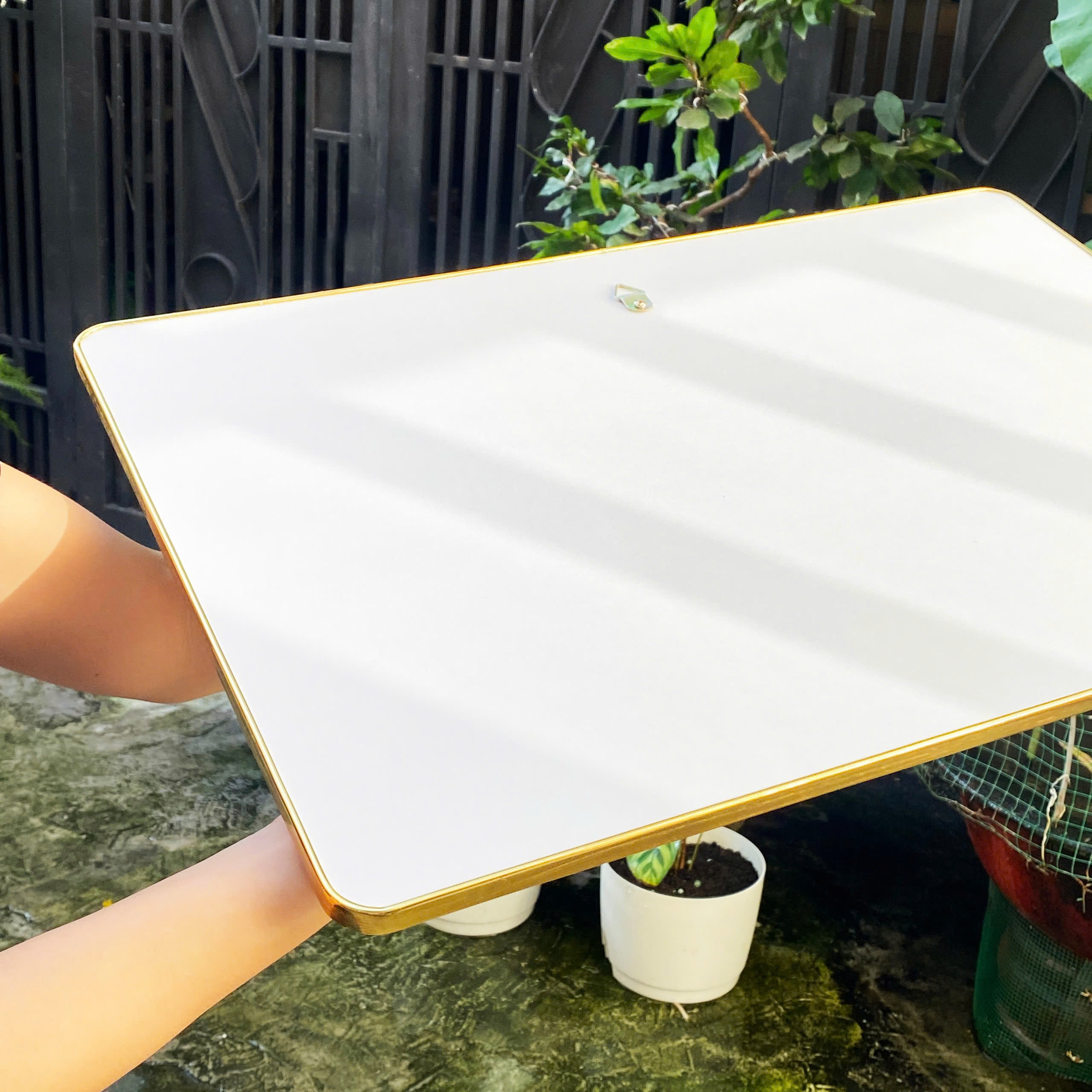 Tranh vô tri MÃ ĐÁO THÀNH CÔNG - MÃI DELL THÀNH CÔNG ngựa chế hài hước, Treo tường, Tranh gỗ tráng gương bo viền, Tặng phụ kiện, Nhiều kích thước