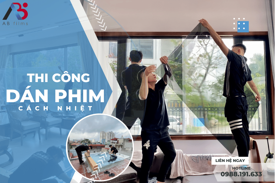 Dán Phim Cách Nhiệt Nhà Kính Cho Chung Cư, Biệt Thự