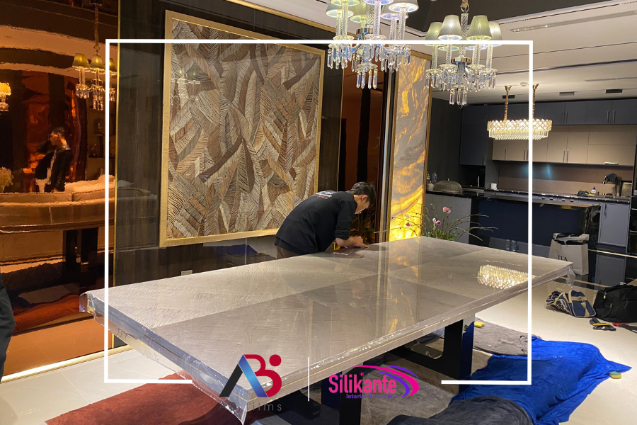 Top 5 mẫu bàn ăn mặt đá cao cấp