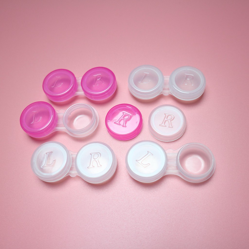 Khay gương đeo lens mắt Hàn Quốc dụng cụ đeo lens chuyên dụng gồm 3 món dễ sử dụng an toàn cho mắt