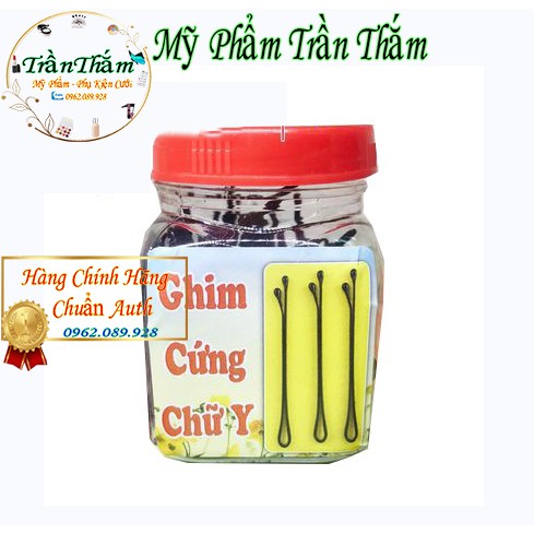 Ghim Cứng Chữ i Hộp Vàng Kẹp Tóc ⭐ CÓ VIDEO HÀNG THẬT DO SHOP TỰ QUAY ⭐