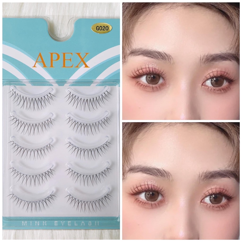 Lông Mi Giả Gân Trong, Mi Gân Trong APEX Cao Cấp Đủ Các Số