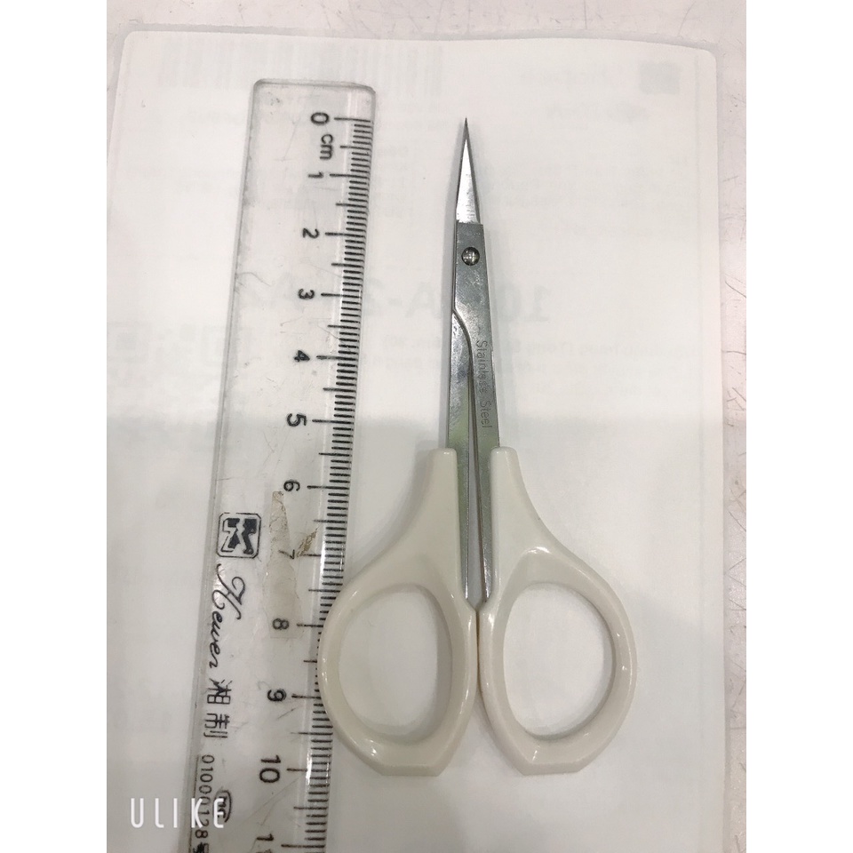 Kéo Cắt Mi chuyên dùng cho makeup cắt tỉa lông mi bằng thép siêu bền an toàn