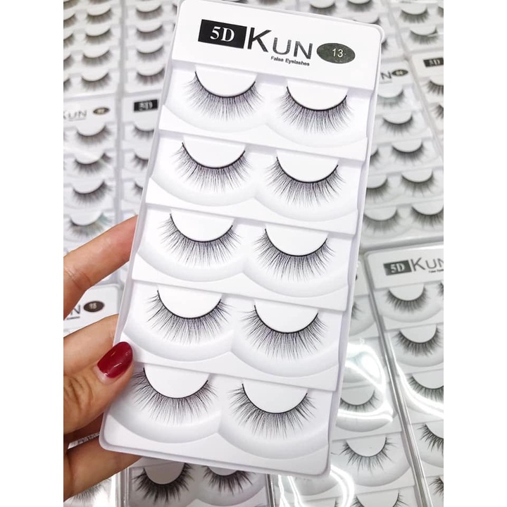 Mi Kun 5 Cặp Các MẫuTự Nhiên Đeo Lên Làm Đôi Mắt Trở Lên Cuốn Hút