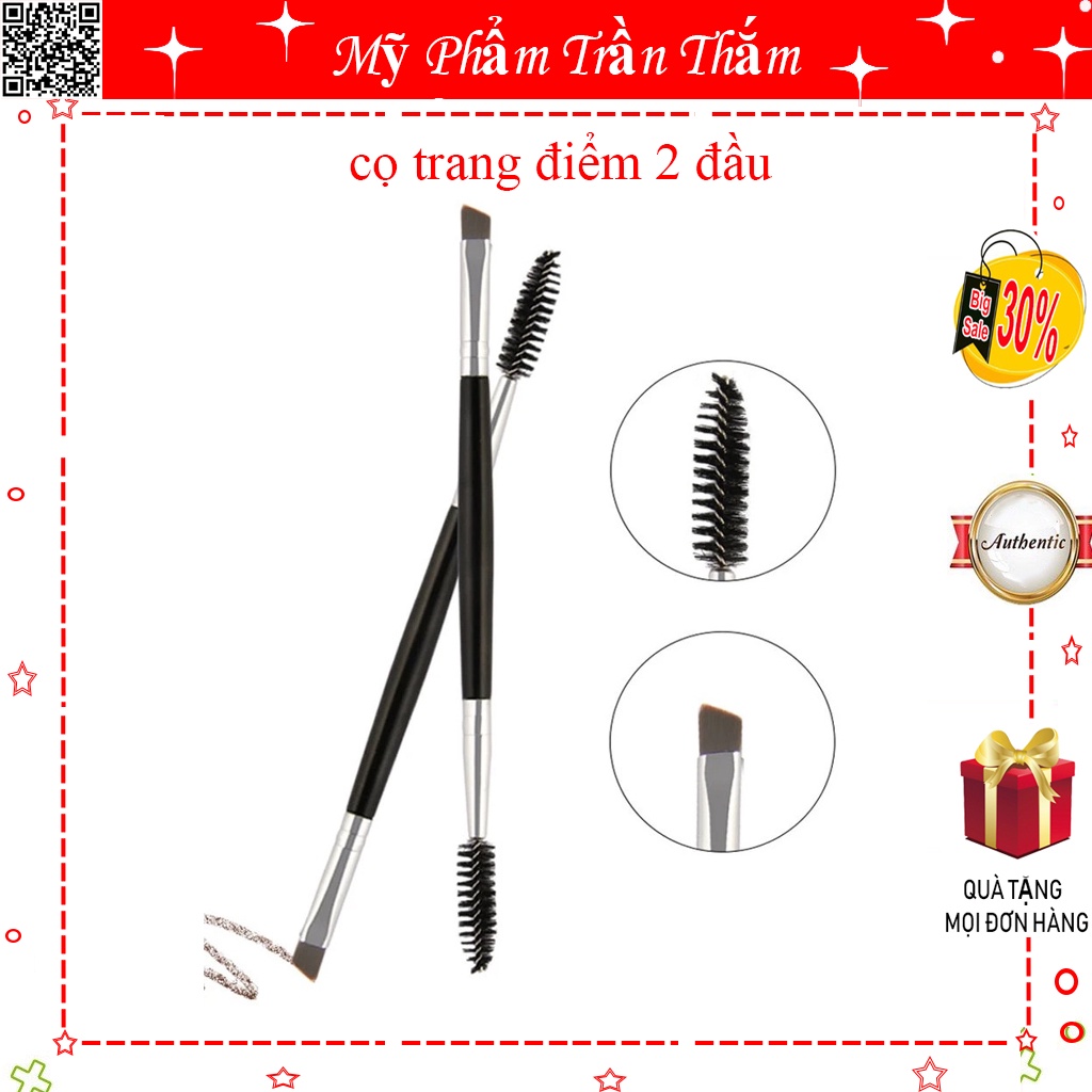Cọ trang điểm lông mày lông mi 2 đầu tiện dụng