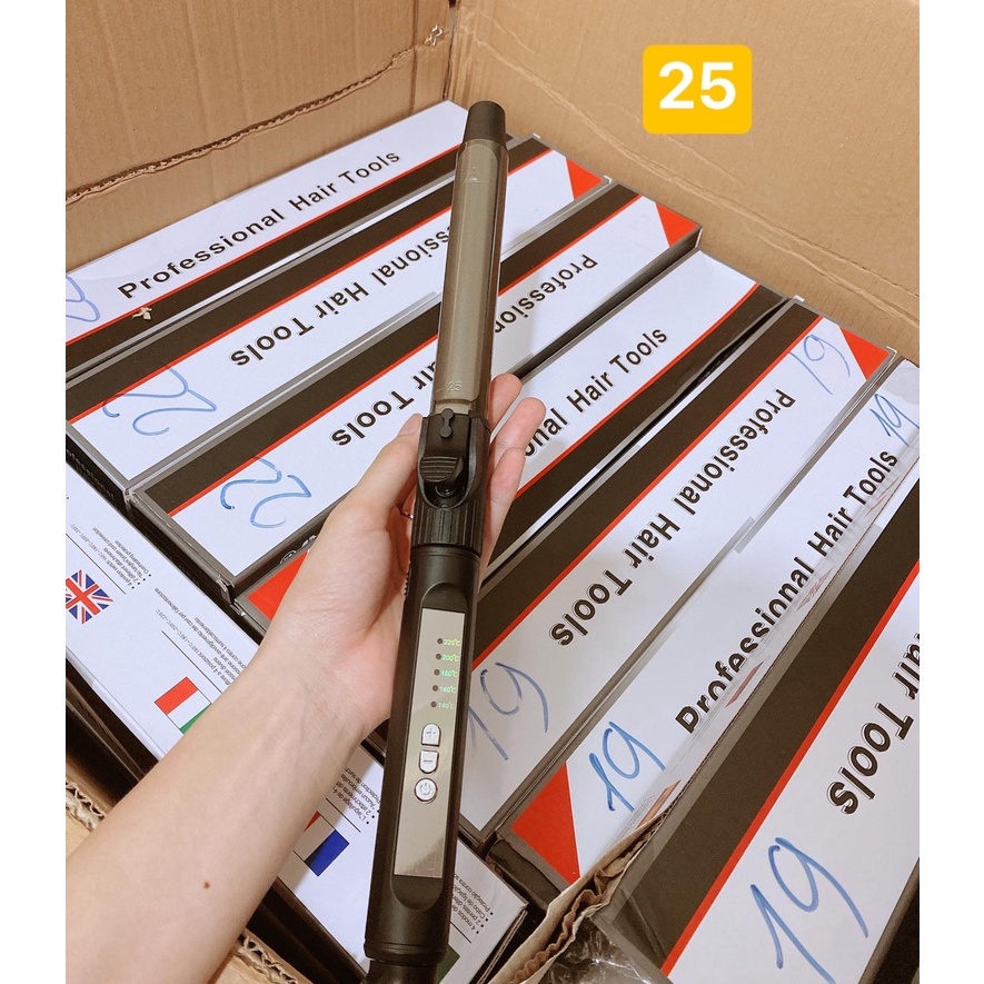 Máy Uốn Tóc Xoăn Hàn Quốc Tự Xoay Trục 360 Độ Đủ Các Size Từ Bé Đến Lớn Chuyên Nghiệp