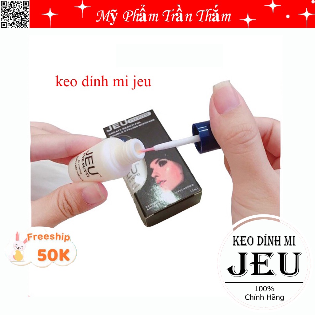 Keo Dính Mi Jeu Siêu Chắc Hàng Chính Hãng ⭐ CÓ VIDEO HÀNG THẬT DO SHOP TỰ QUAY ⭐
