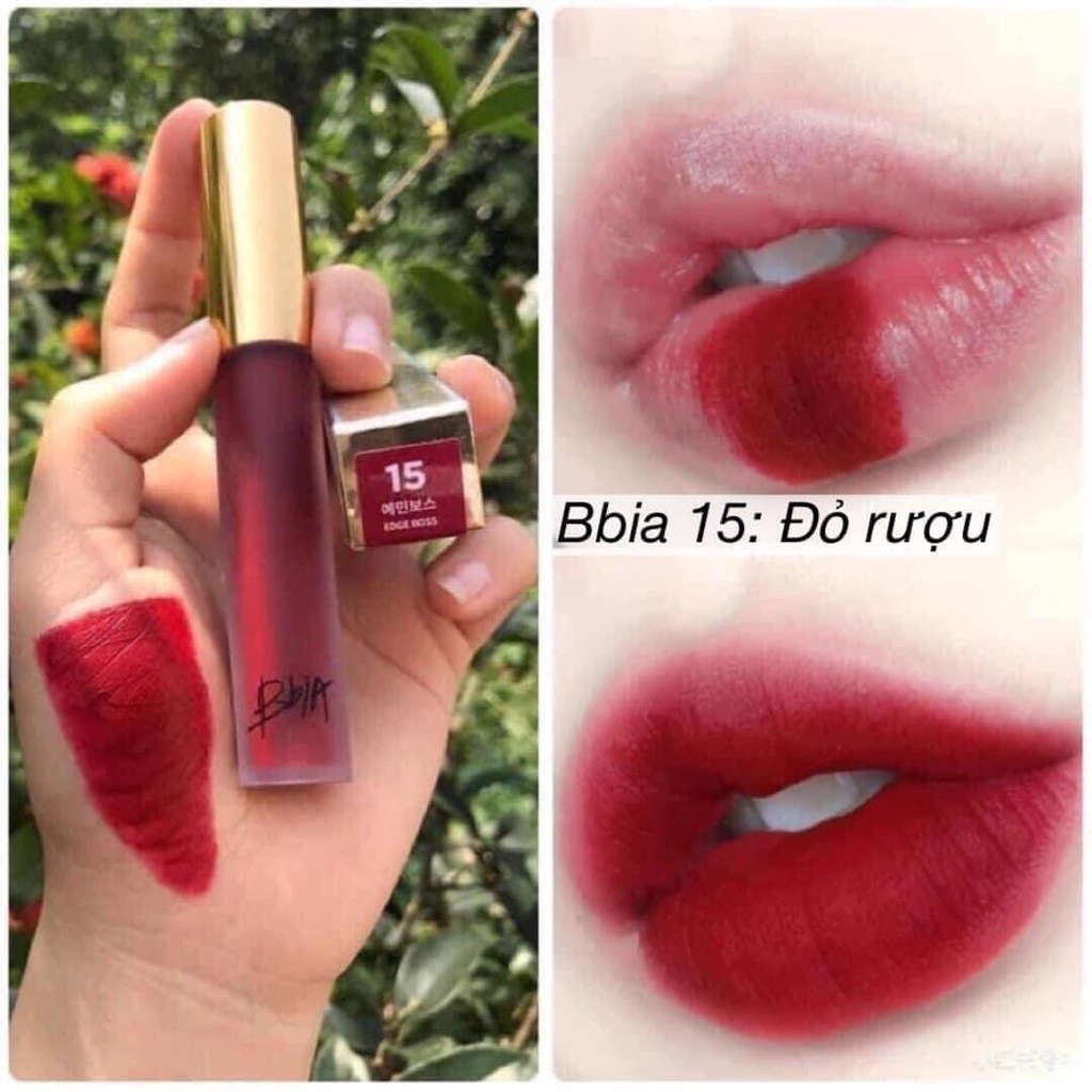 Son kem Bbia Velvet Lip Tint siêu xinh