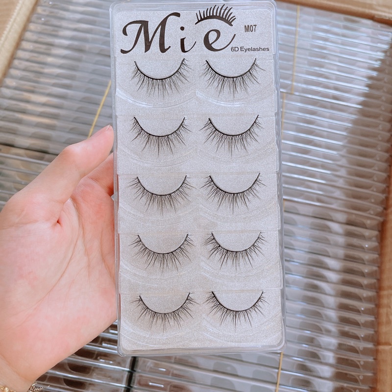 Mi Giả Mie 5 Cặp Các Mã Cực Tự Nhiên Dùng Cho Cô Dâu