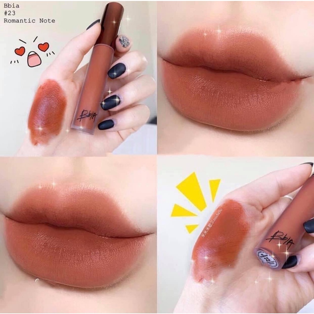 Son kem Bbia Velvet Lip Tint siêu xinh