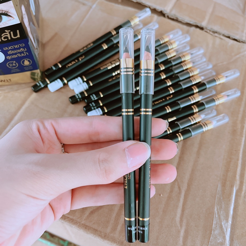 Chì kẻ mắt Aeryjo sẵn màu đen và trắng