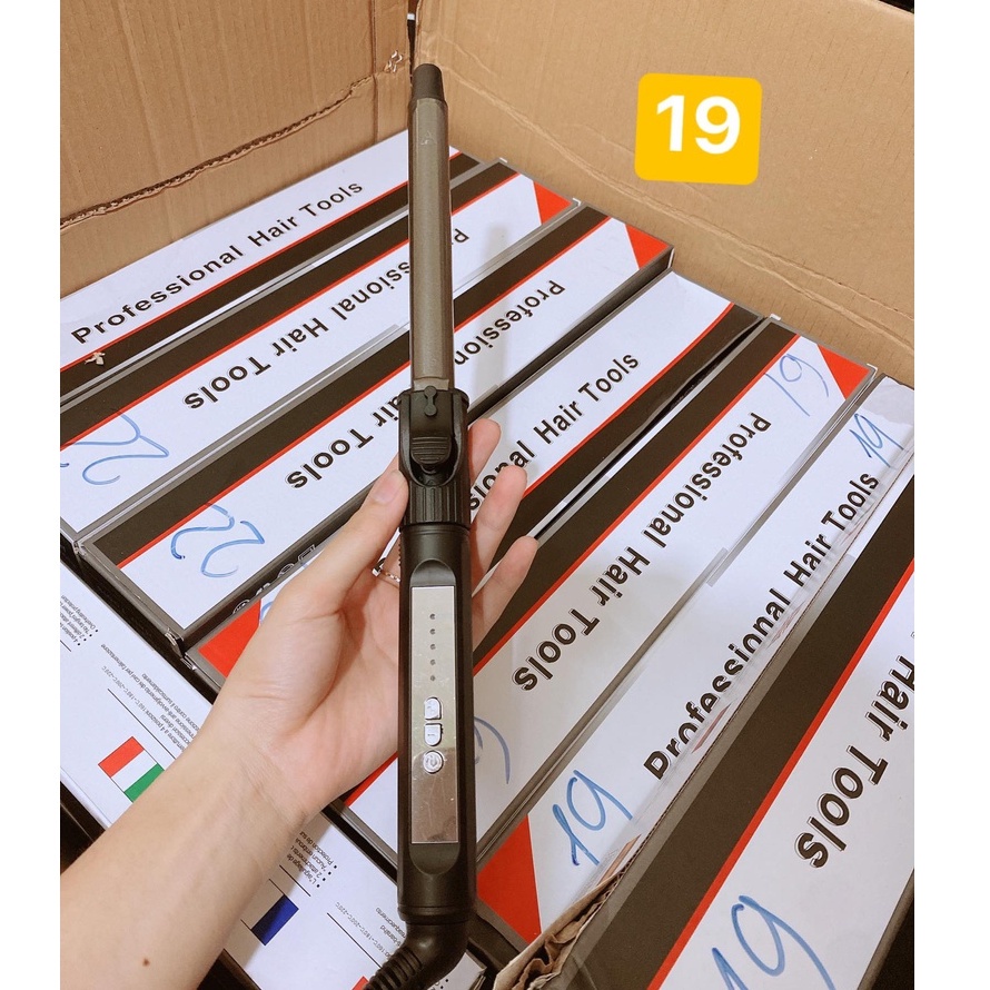 Máy Uốn Tóc Xoăn Hàn Quốc Tự Xoay Trục 360 Độ Đủ Các Size Từ Bé Đến Lớn Chuyên Nghiệp