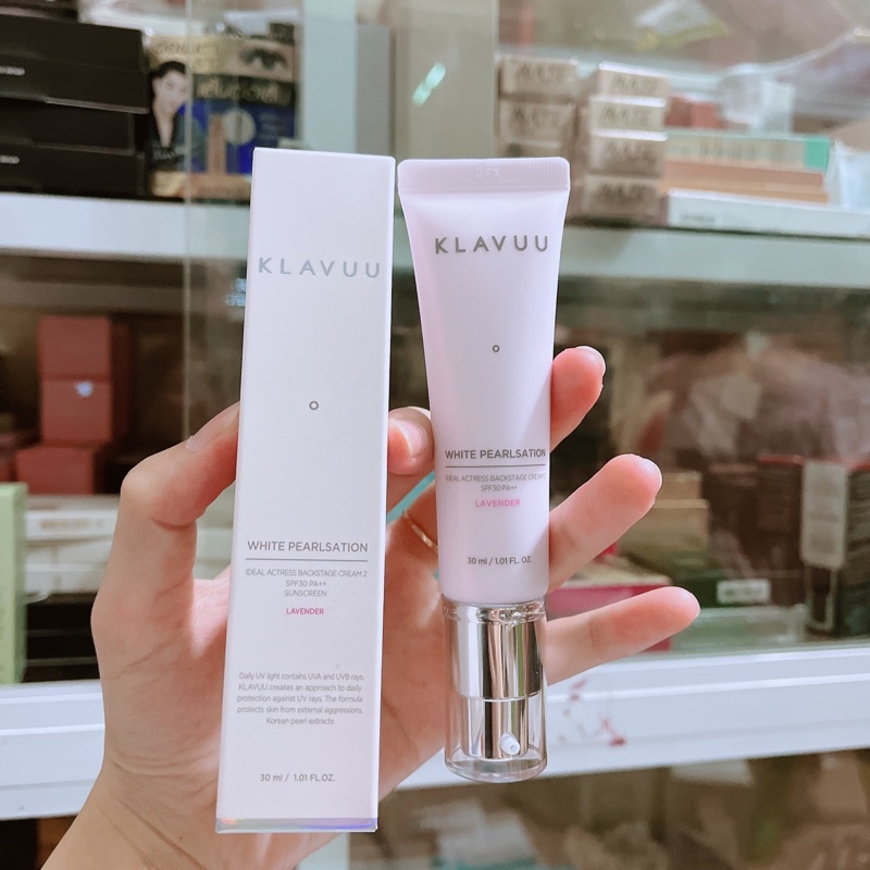 Kem lót KLAVUU White Pearlsation Ideal Actress Backstage Cream 30g