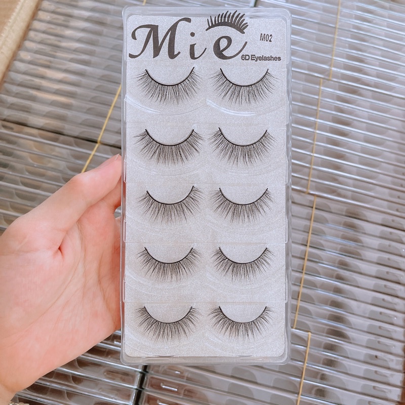 Mi Giả Mie 5 Cặp Các Mã Cực Tự Nhiên Dùng Cho Cô Dâu