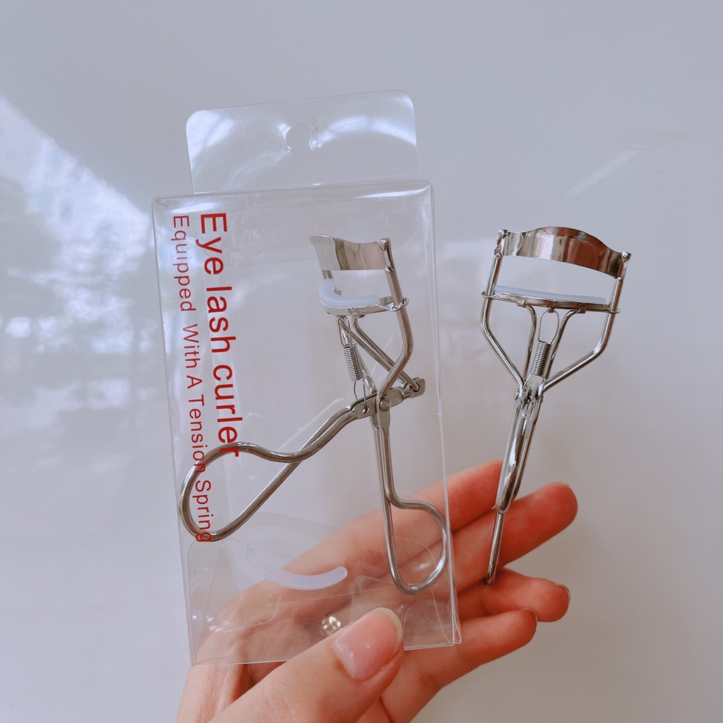 Kẹp Bấm Mi EYE Siêu Cong  Bằng Inox Cao Cấp Bấm Êm Tặng Kèm 1 Đệm Kẹp