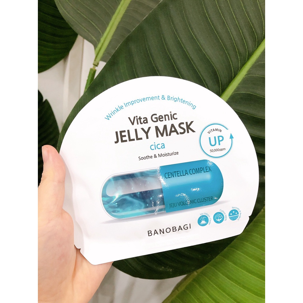 Mặt nạ Banobagi dưỡng ẩm, bổ sung Vitamin Vita Genic Jelly Mask các loại