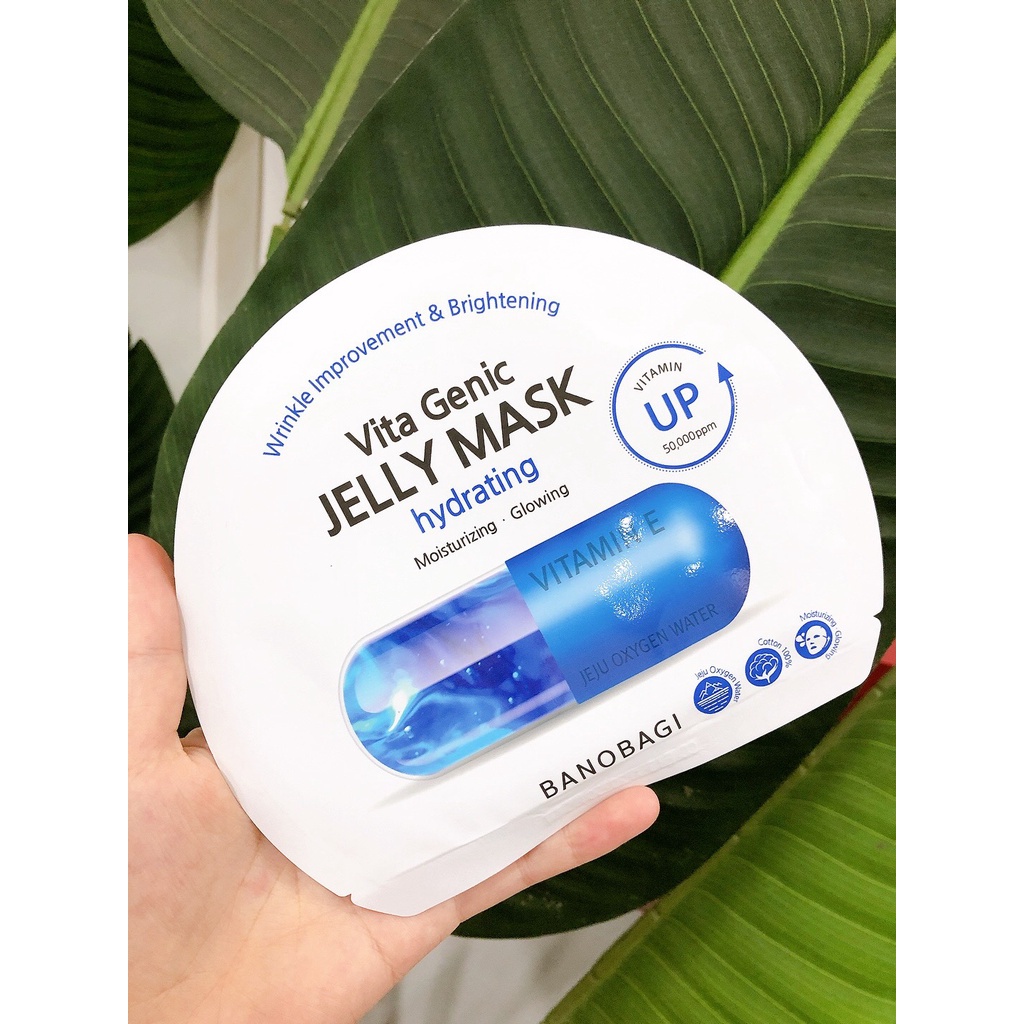 Mặt nạ Banobagi dưỡng ẩm, bổ sung Vitamin Vita Genic Jelly Mask các loại