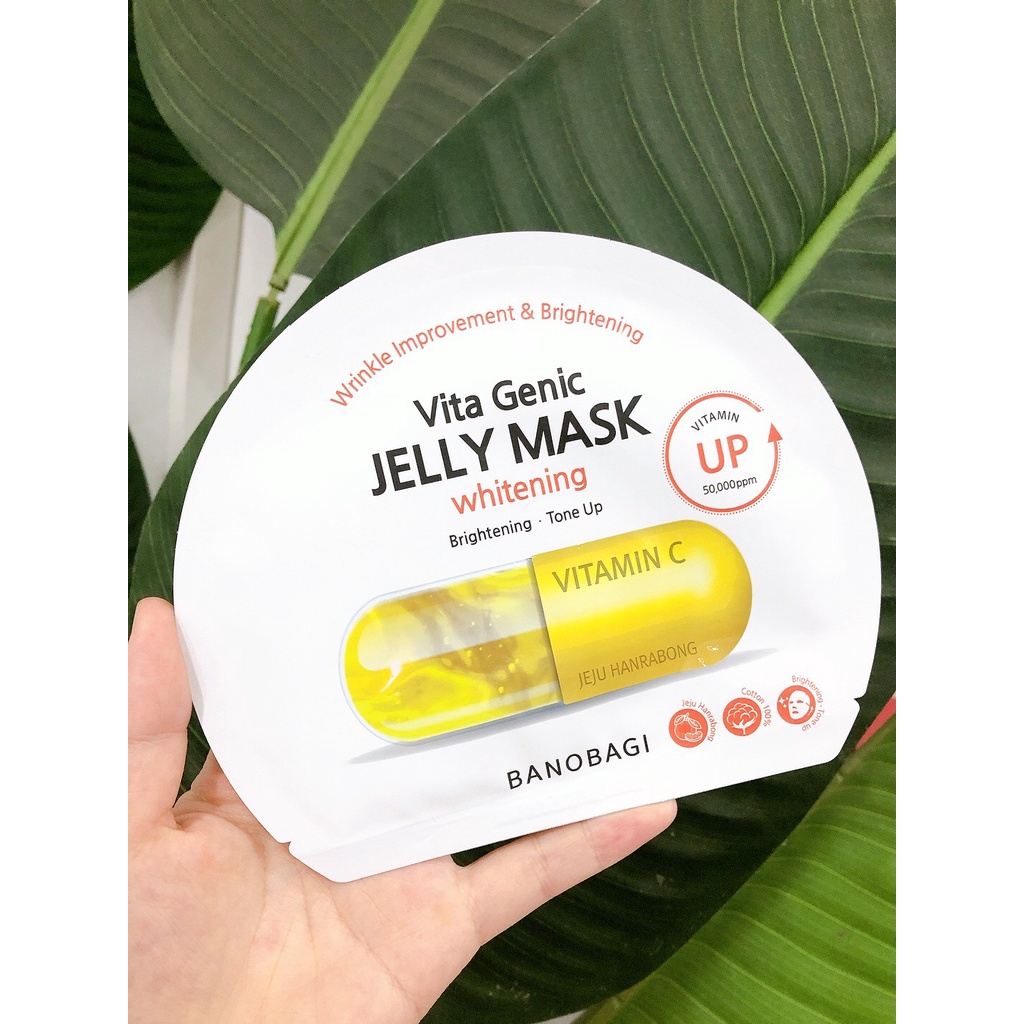 Mặt nạ Banobagi dưỡng ẩm, bổ sung Vitamin Vita Genic Jelly Mask các loại