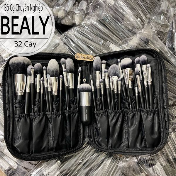 Bộ Cọ Xếp Lớp Hãng Bealy 32 Cây Cao Cấp Trang Điểm Chuyên Nghiệp Chất Lông Nhung không kèm túi đựng cọ