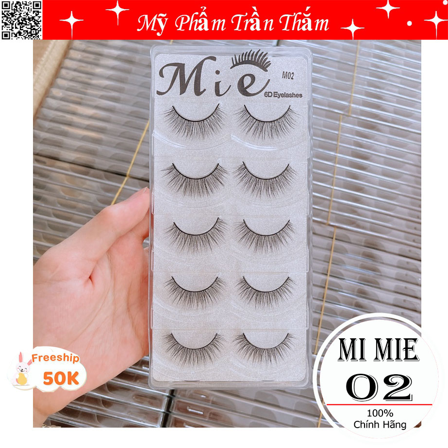 Mi Giả Mie 5 Cặp Mã 02 Cực Tự Nhiên Dùng Cho Cô Dâu ⭐ CÓ VIDEO HÀNG THẬT DO SHOP TỰ QUAY ⭐