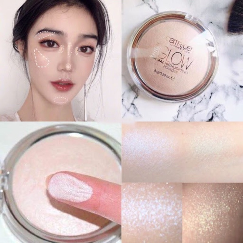 Phấn Highlight Bắt Sáng Catrice High Glow Mineral Highlighting mẫu mới