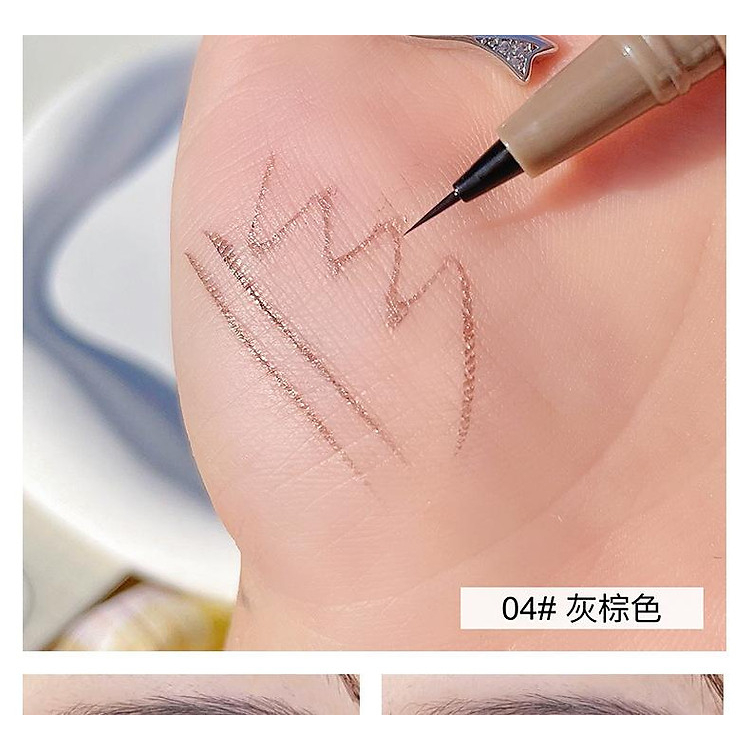 Bút kẻ mắt Sweet Mint Vỏ Nâu - Ngòi Siêu Mảnh Siêu Nhỏ