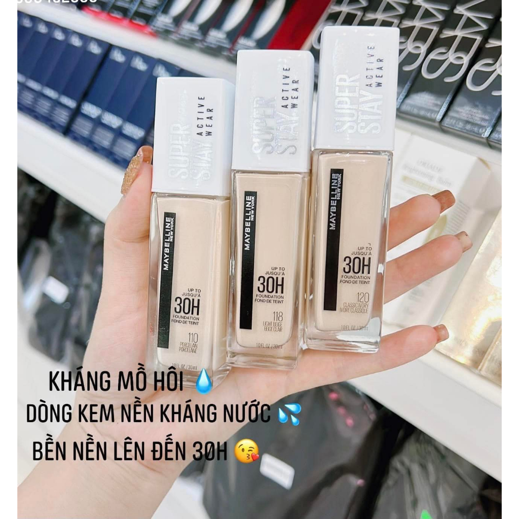 Kem Nền Maybelline Super Stay Full Coverage Foundation ( hàng chính hãng )