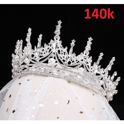 Mẫu Vương Miện Cô Dâu Cao Cấp Đính Đá  [Liên Tục Cập Nhật Các Mẫu Mới Nhất]