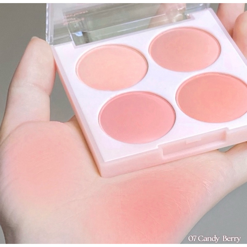 Bảng phấn má Dasique Blending Mood cheek blusher 4 ô