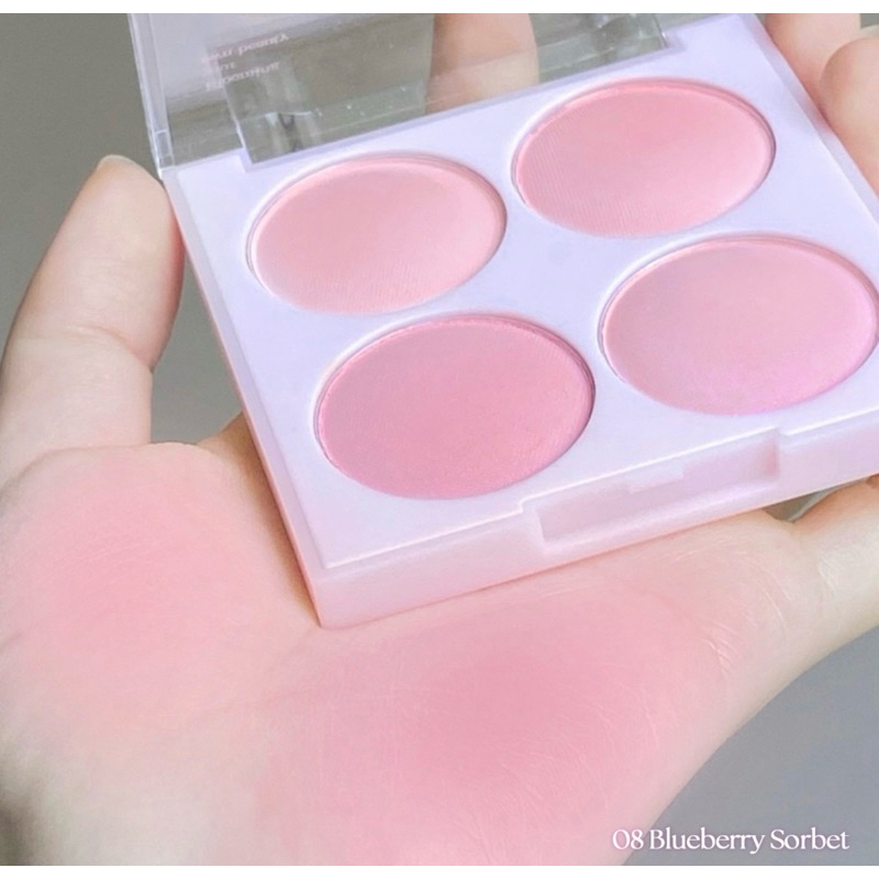 Bảng phấn má Dasique Blending Mood cheek blusher 4 ô