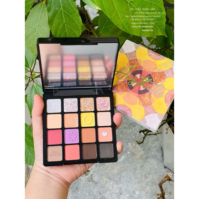 Bảng phấn mắt Lemonade Aesthetic Eyeshadow Palette 20.8g