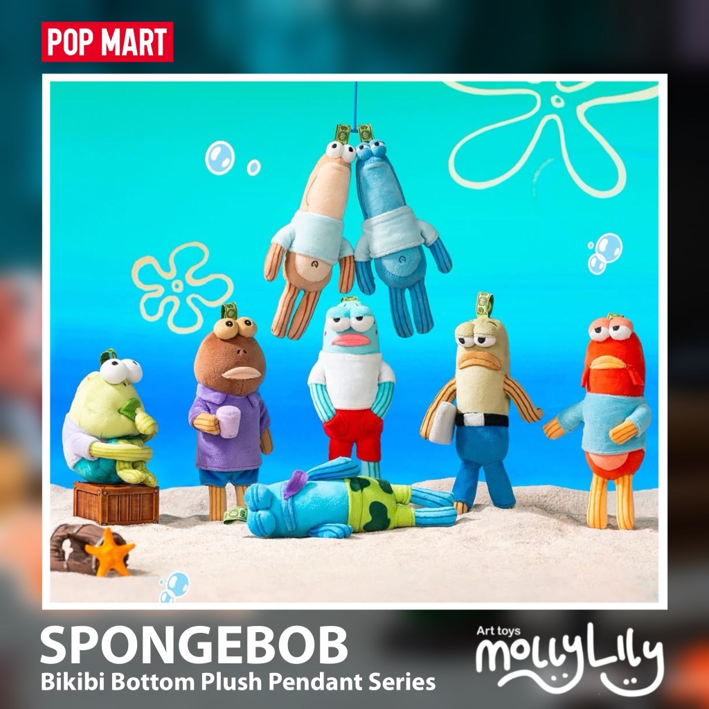 SPONGEBOB Bikini Bottom Buddies Whimsical Plush Series