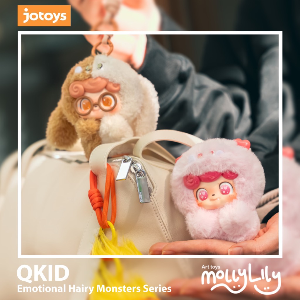QKID Emotional Hairy Monsters Plush Series