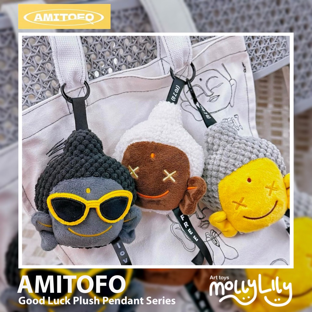 AMITOFO Good Luck Plush Pendant Series
