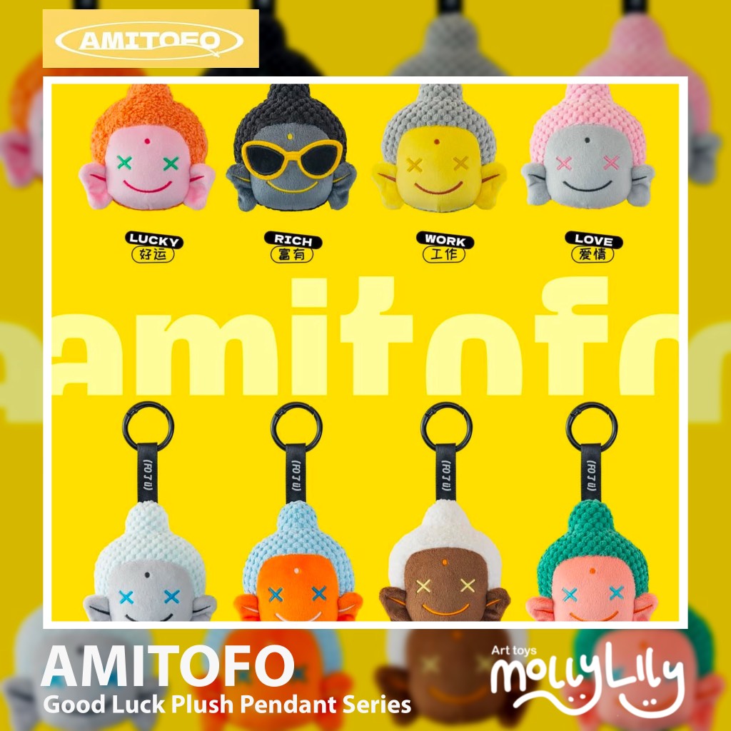 AMITOFO Good Luck Plush Pendant Series