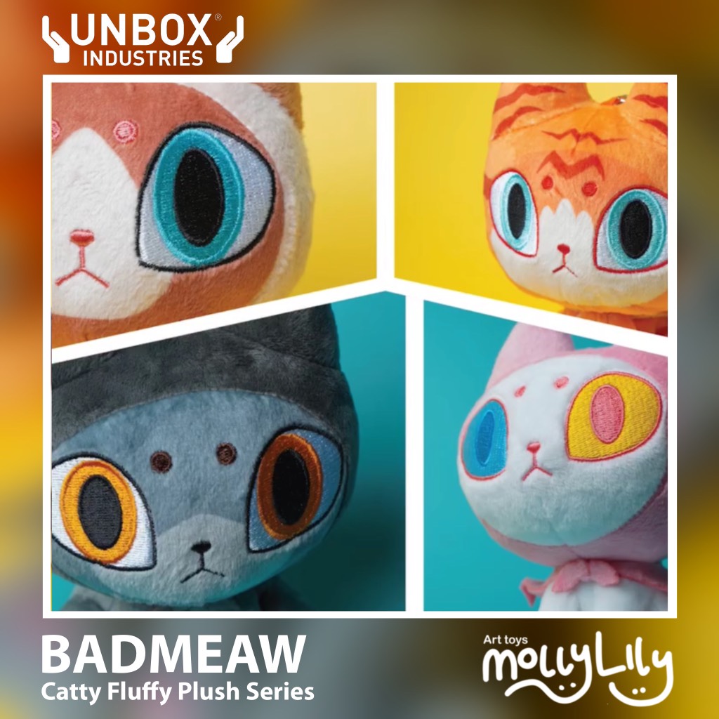 BADMEAW CATTY Fluffly Plush Series