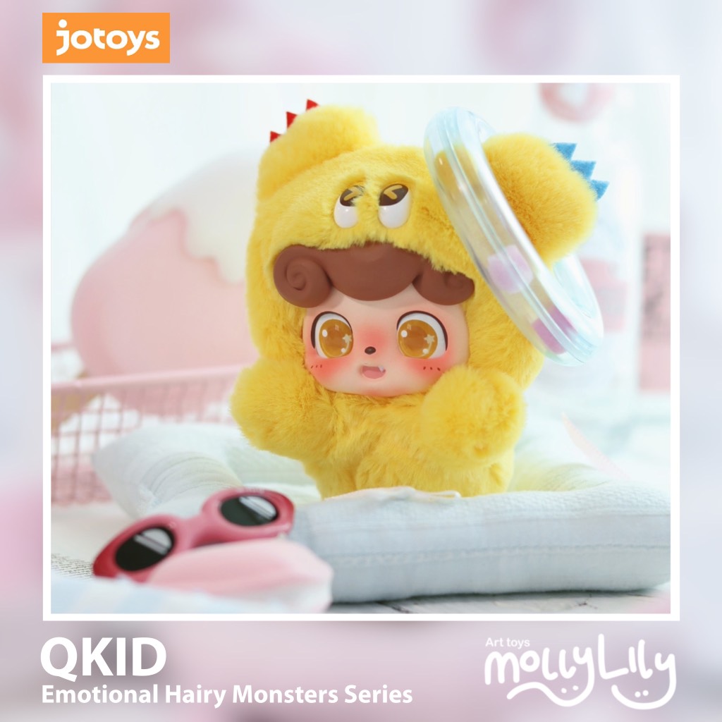 QKID Emotional Hairy Monsters Plush Series