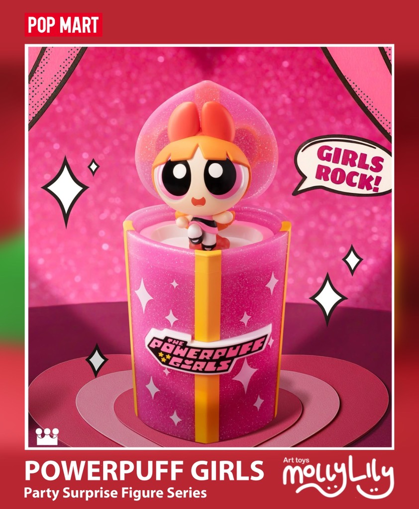 THE POWERPUFF GIRLS Party Surprise Figure Series