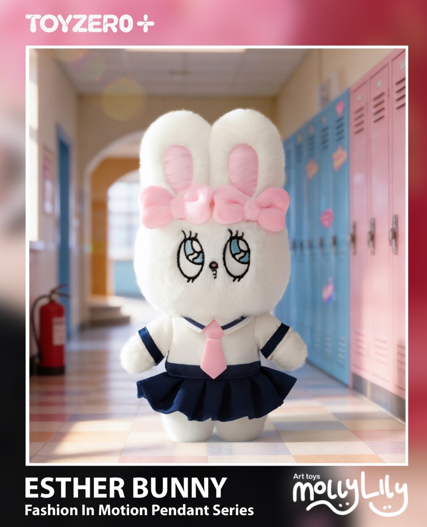 ESTHER BUNNY Fashion In Motion Plush Pendant Series